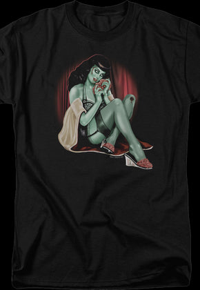 Zombie Pinup Girl T-Shirt