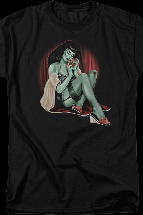 Zombie Pinup Girl T-Shirtmain product image