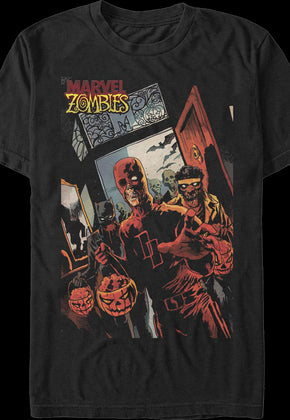 Zombies Halloween Marvel Comics T-Shirt