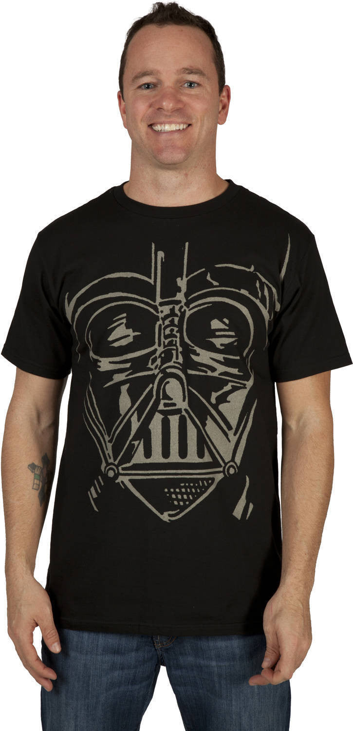 Big Face Darth Vader Shirt