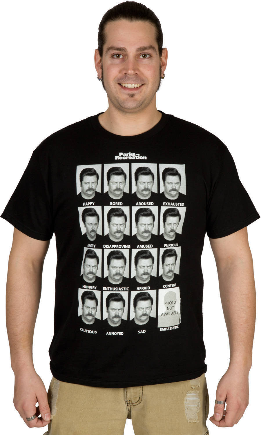 Emotions of Ron Swanson Shirt