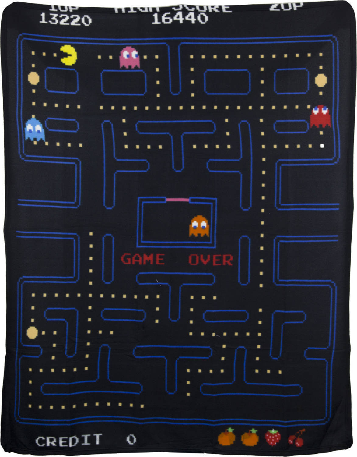 PAC-MAN Fleece Blanket