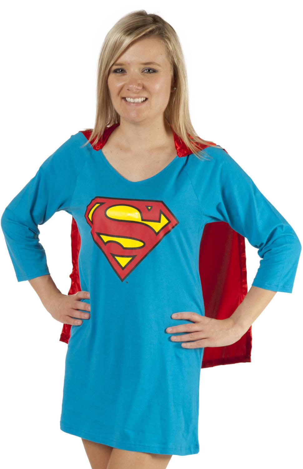 Supergirl Caped Dorm Shirt