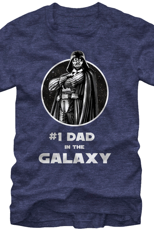 #1 Dad in the Galaxy Star Wars T-Shirtmain product image