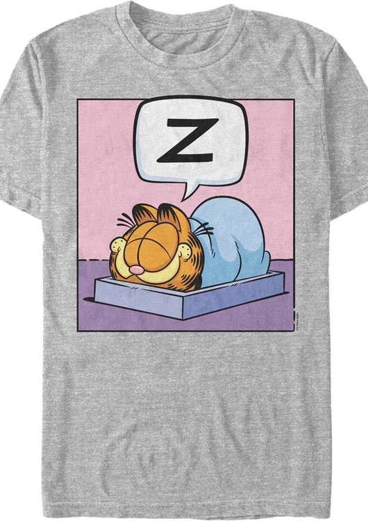 Sleeping Garfield T-Shirt - main product image