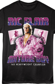 16 Time Heavyweight Champion Ric Flair T-Shirt