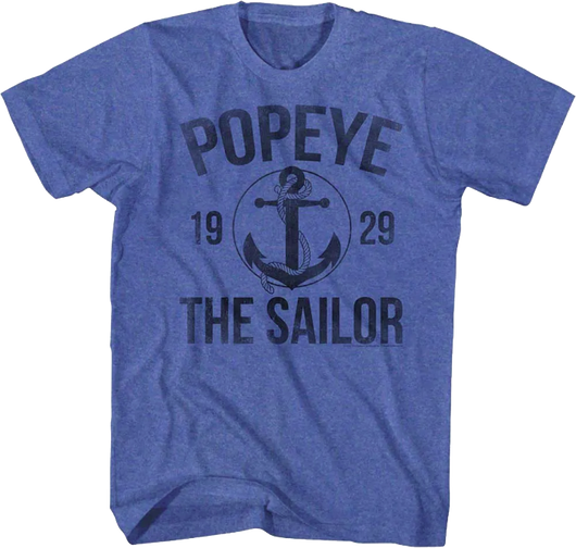 1929 Anchor Popeye T-Shirt - main product image