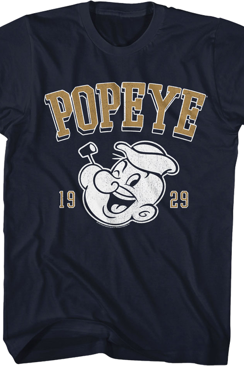 1929 Athletic Logo Popeye T-Shirtmain product image
