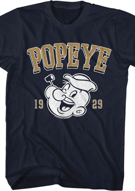 1929 Athletic Logo Popeye T-Shirt - main product image