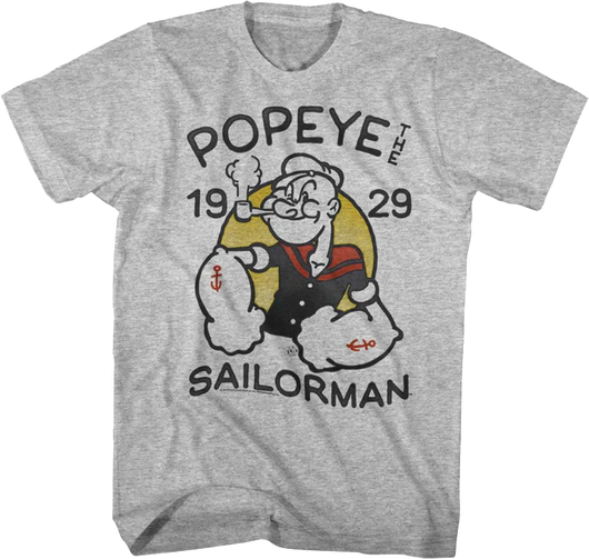 1929 Pose Popeye T-Shirt - main product image