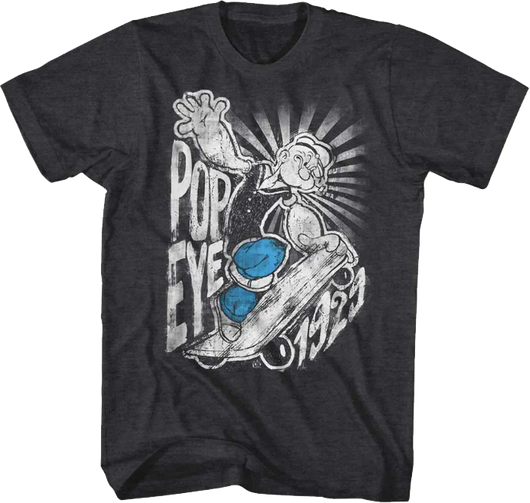 1929 Skateboard Popeye T-Shirt - main product image
