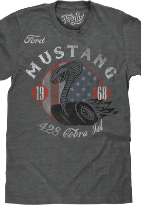 1968 Mustang 428 Cobra Jet Ford T-Shirt