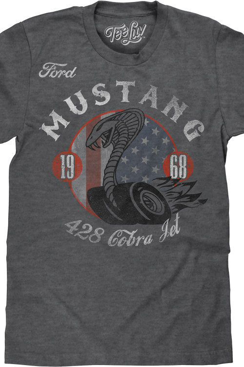 1968 Mustang 428 Cobra Jet Ford T-Shirt - main product image