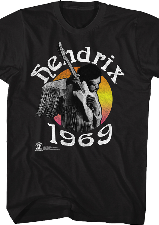 1969 Photo Jimi Hendrix T-Shirt - main product image