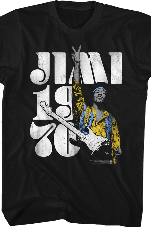 1970 Jimi Hendrix T-Shirtmain product image