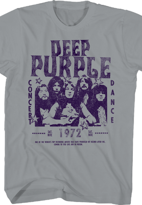 1972 Concert Deep Purple T-Shirt