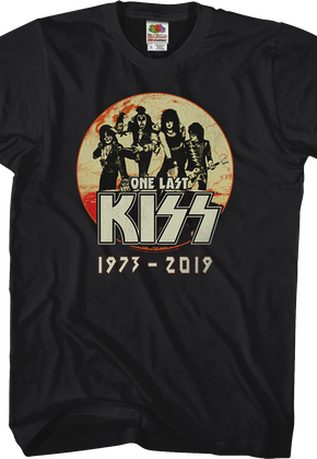 1973-2019 One Last KISS T-Shirt