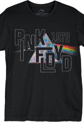 1973 Psychedelic Prism Pink Floyd T-Shirt
