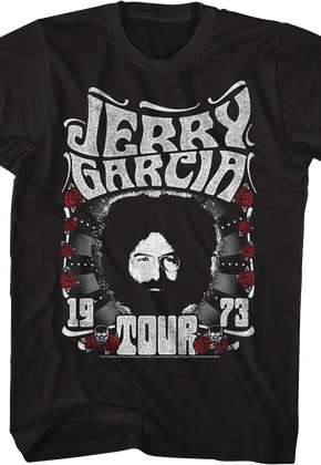 1973 Tour Jerry Garcia T-Shirt