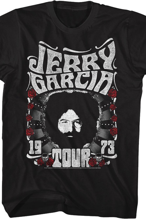 1973 Tour Jerry Garcia T-Shirtmain product image