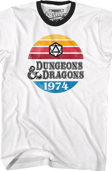 1974 Dungeons & Dragons Ringer Shirt