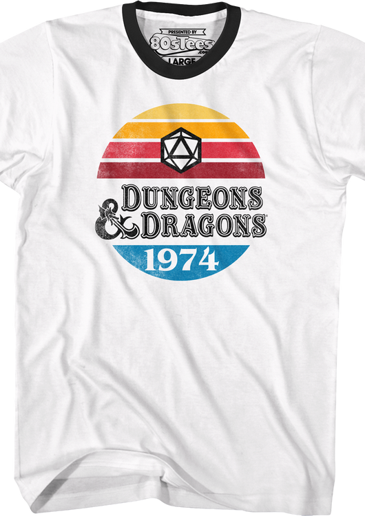 1974 Dungeons & Dragons Ringer Shirt - main product image