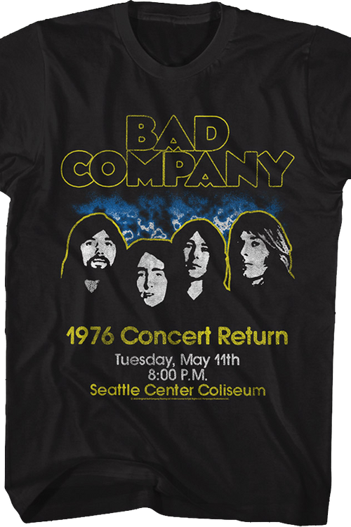 1976 Concert Bad Company T-Shirtmain product image