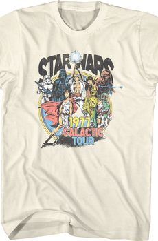 1977 Galactic Tour Star Wars T-Shirt