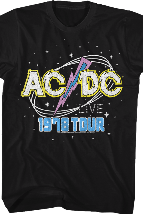 1978 Tour ACDC Shirtmain product image