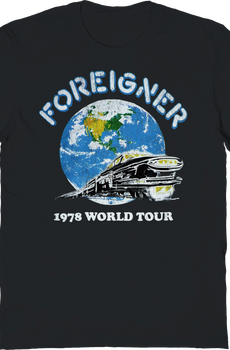 1978 World Tour Foreigner T-Shirt