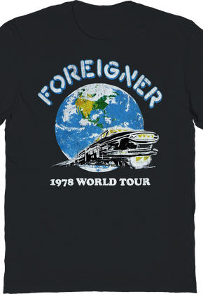 1978 World Tour Foreigner T-Shirt