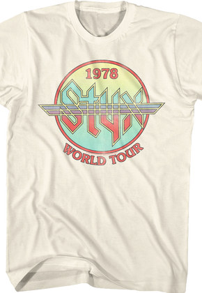 1978 World Tour Styx T-Shirt