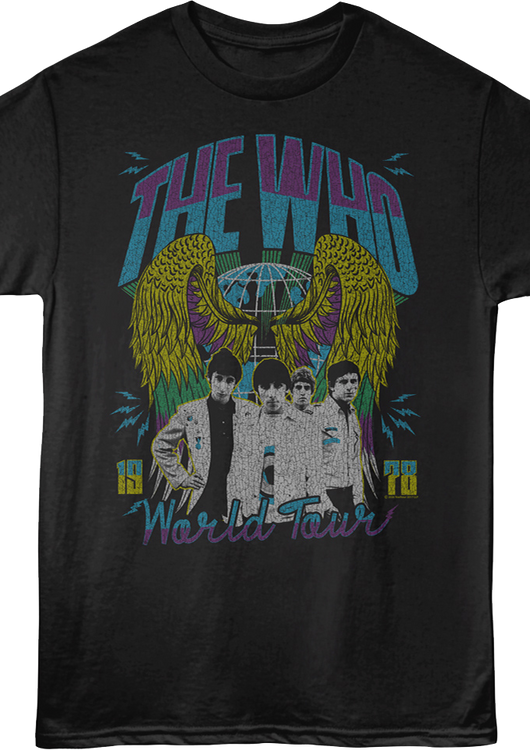 1978 World Tour The Who T-Shirt - main product image