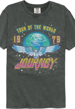1979 Tour Of The World Journey Comfort Colors Brand T-Shirt