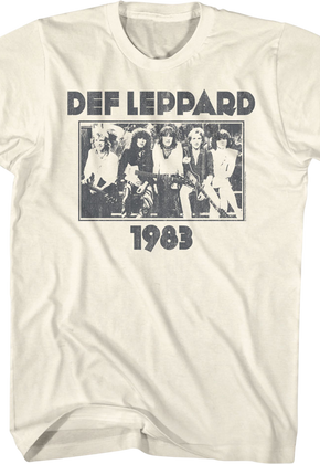 1983 Photo Def Leppard T-Shirt