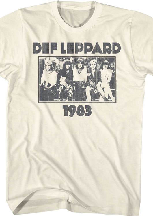 1983 Photo Def Leppard T-Shirt - main product image