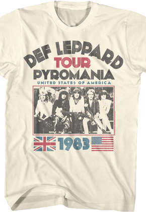 1983 Tour Def Leppard T-Shirt