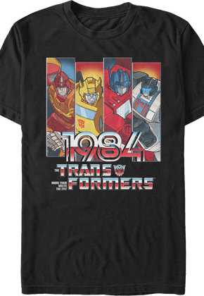 Fifth Sun 1984 Autobots Transformers T-Shirt