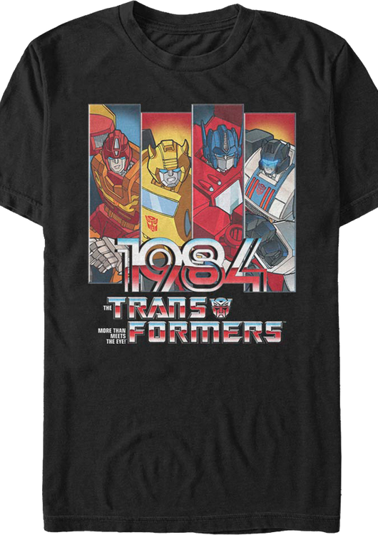 Fifth Sun 1984 Autobots Transformers T-Shirt - main product image