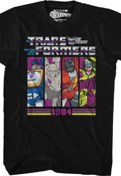 1984 Decepticons Transformers T-Shirt