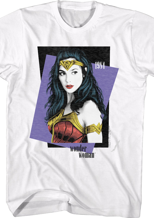 1984 Pose Wonder Woman T-Shirt - main product image