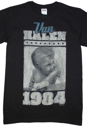 1984 Sketch Van Halen T-Shirt