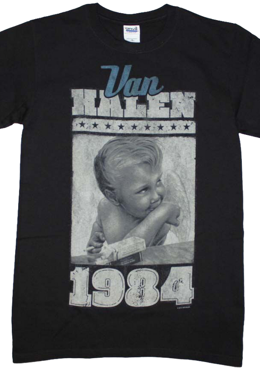 1984 Sketch Van Halen T-Shirt - main product image