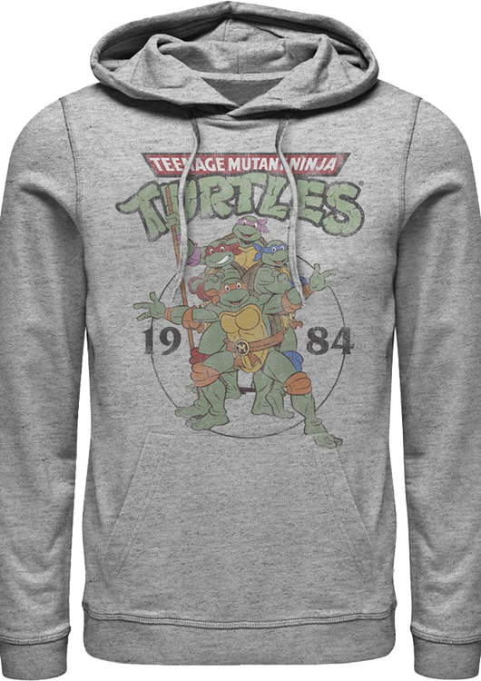 1984 Teenage Mutant Ninja Turtles Hoodie - main product image