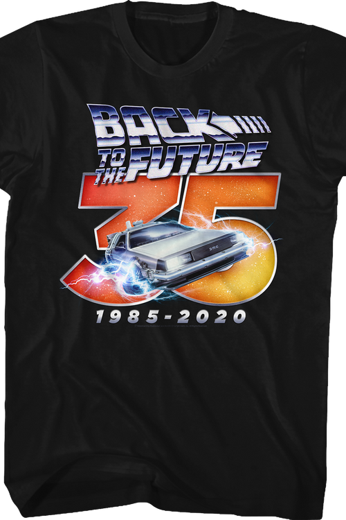 1985-2020 35th Anniversary Back To The Future T-Shirtmain product image