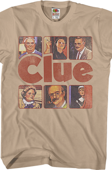 1986 Box Art Clue T-Shirt
