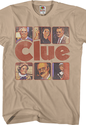 1986 Box Art Clue T-Shirt