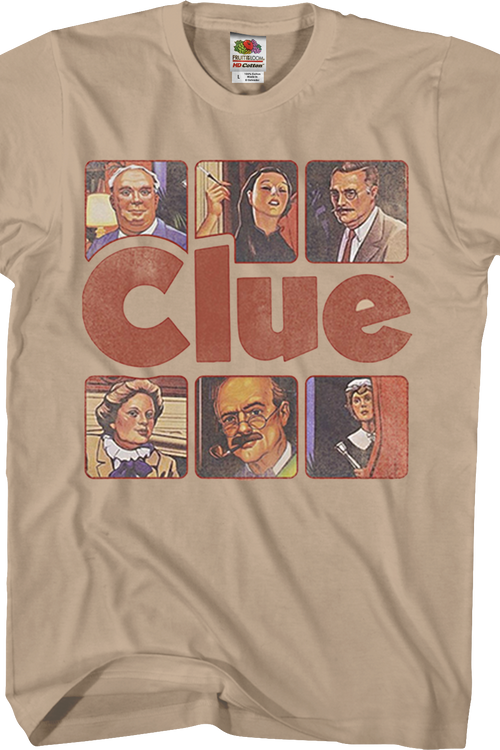 1986 Box Art Clue T-Shirt - main product image