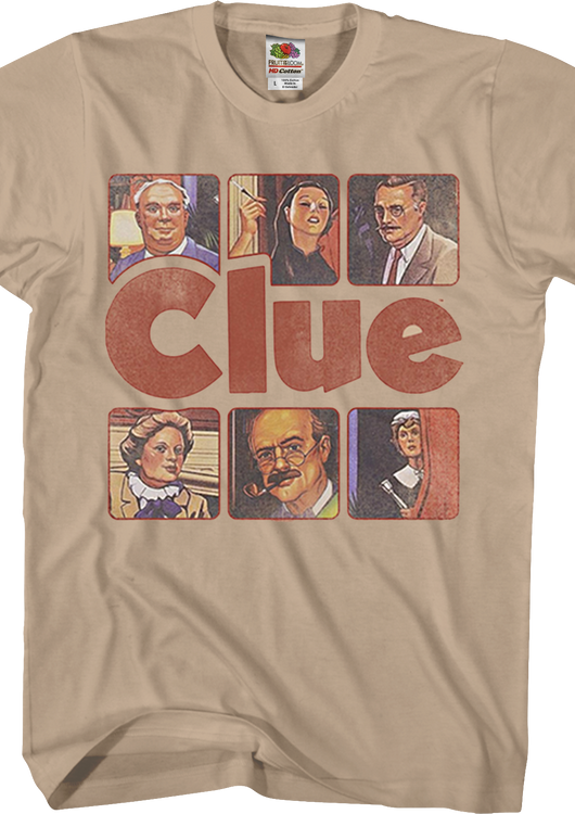 1986 Box Art Clue T-Shirt - main product image