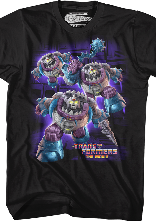 1986 Sharkticons Transformers T-Shirt - main product image